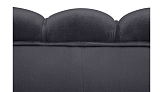 Комплект кресел и дивана ракушка Pearl Double Black №3