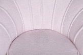 Низкое кресло Pearl Pink Boucle №5
