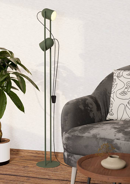 44137 Торшер TILSTON, 2X8W(E14), сталь, зеленый в Санкт-Петербурге 44137 Торшер TILSTON, 2X8W(E14), сталь, зеленый