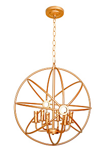 Люстра Foucault'S Orb Crystal Nude D52 Gold