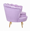 Низкое кресло Pearl Purple №2