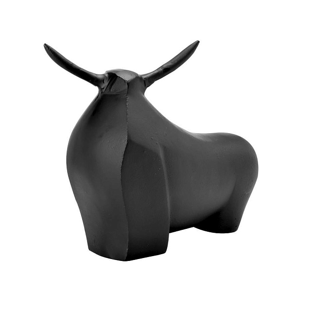427501 Фигурка Бык JAGNA, 360X120X260, алюминий, черный в Санкт-Петербурге 427501 Фигурка Бык JAGNA, 360X120X260, алюминий, черный
