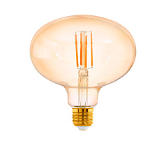 Светодиодная филаментная лампа R140, 4W(E27), 2200K, 400lm, янтарь