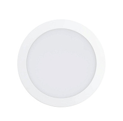 Светодиодный встраиваемый спот FUEVA, 16,2W(LED), ?220, пластик, алюминий, белый, пластик