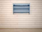 Полка "Leontina Blue" для книг арт ST9325B №1