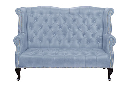 Кожаный дизайнерский диван лофт Royal Sofa Grey в Санкт-Петербурге