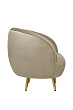 Мягкое кресло Small Benee Taupe №2