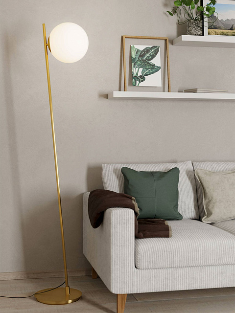 900869 Торшер с ножным выключателем RONDO 4 в Санкт-Петербурге 900869 Торшер с ножным выключателем RONDO 4