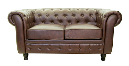 Диван Chesterfield Brown 2S в Санкт-Петербурге