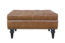 Банкетка Karo Brown leather в Санкт-Петербурге