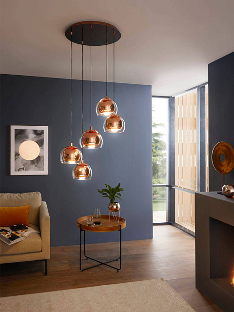 98595 Подвесной потолочный светильник (люстра) ROCAMAR 1 в Санкт-Петербурге 98595 Подвесной потолочный светильник (люстра) ROCAMAR 1