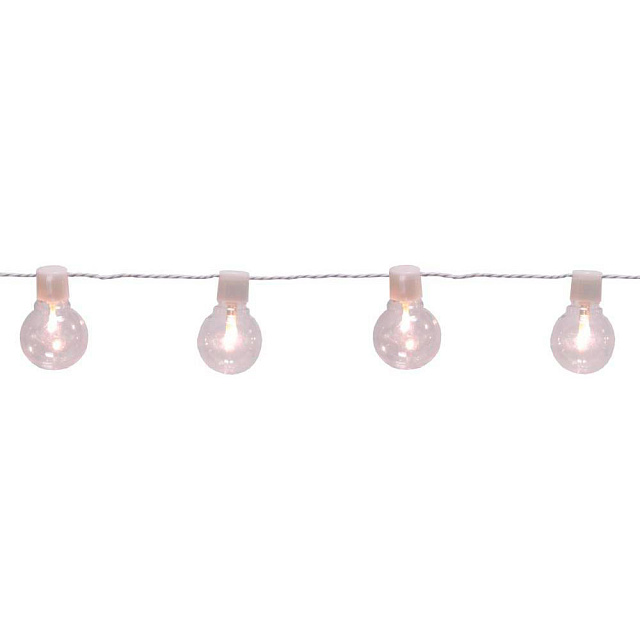 Уличные огоньки к PARTAJ, LED 16X0,064W, IP44, L4500, B60, H95, пластик, белый/пластик, полупрозрачный