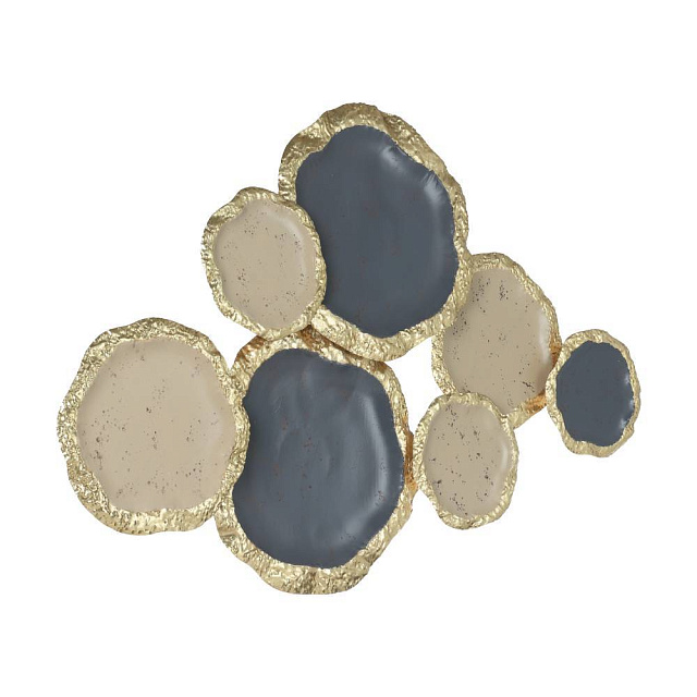 426029 Декоративное панно BUGRINO, 1213х800, металл, золотой, серый, бежевый в Санкт-Петербурге 426029 Декоративное панно BUGRINO, 1213х800, металл, золотой, серый, бежевый