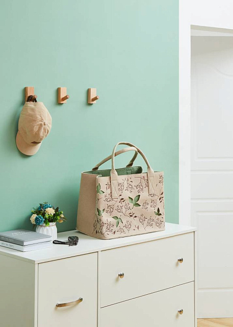 426548 Сумка женская TOMISATO, L400, B260, H300, 100 % полиэстер, бежевый, зеленый в Санкт-Петербурге 426548 Сумка женская TOMISATO, L400, B260, H300, 100 % полиэстер, бежевый, зеленый