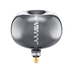 Светод. лампа " Яблоко"  димм., 4W (E27), ?220, L220, 2200K, 50lm, хром