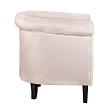 Низкое кресло Swaun Beige Velvet №2