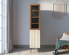 Буфет "Berber" узкий принт 45 арт BB39/Print_45