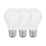 Комплект из 3х светод ламп А60, 7W(E27), 2700K