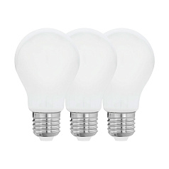 Комплект из 3х светод ламп А60, 7W(E27), 2700K