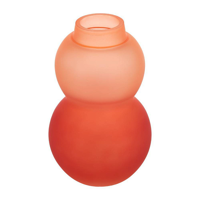 421352 Ваза декоративная BEVATO, H225, ?140, стекло, красный, розовый сатиновый в Санкт-Петербурге 421352 Ваза декоративная BEVATO, H225, ?140, стекло, красный, розовый сатиновый