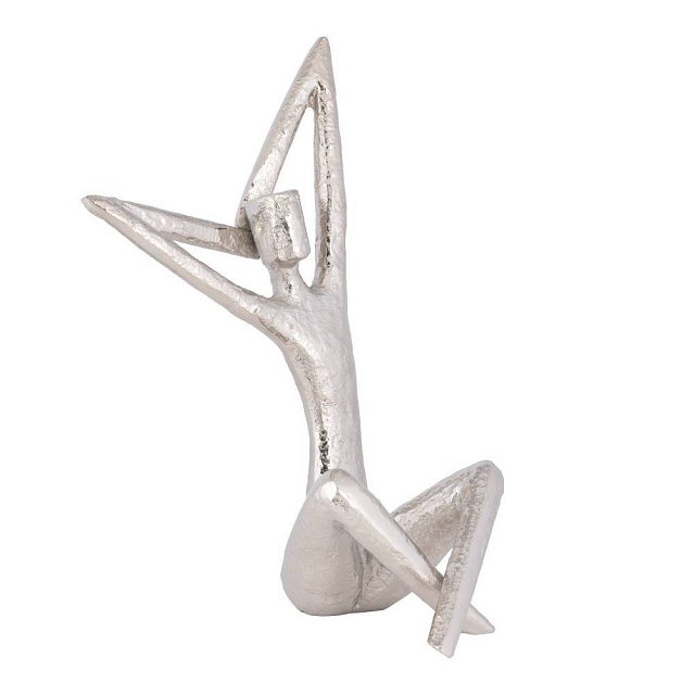 429739 Фигурка декоративная ZADIWIN, L200, B160, H340, алюминий, никель в Санкт-Петербурге 429739 Фигурка декоративная ZADIWIN, L200, B160, H340, алюминий, никель