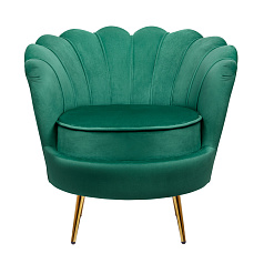 Низкое кресло ракушка Pearl Green V2 в Санкт-Петербурге