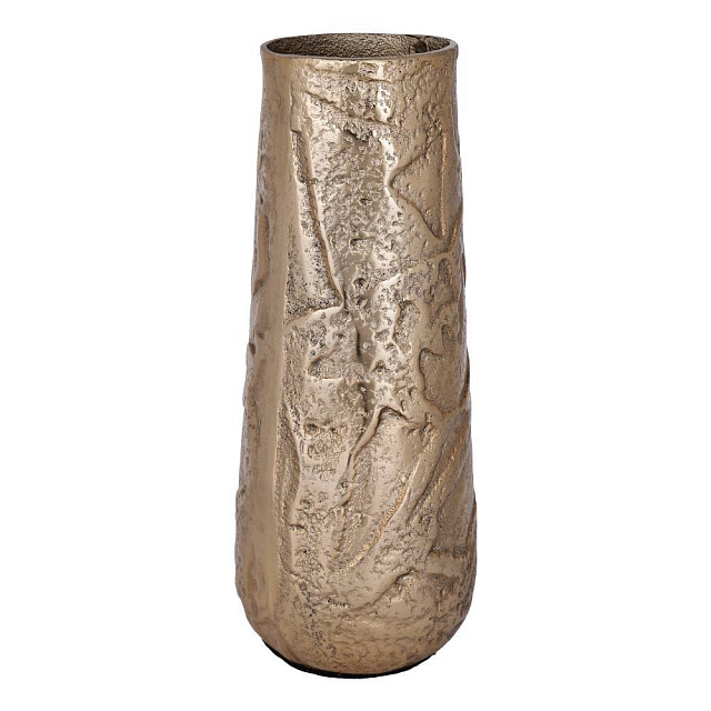 421318 Ваза декоративная KURASHIKI, H320, ?130, металл, золотой в Санкт-Петербурге 421318 Ваза декоративная KURASHIKI, H320, ?130, металл, золотой