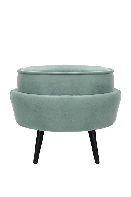 Пуф Pearl Adorn Green на черных ножках в Санкт-Петербурге Пуф Pearl Adorn Green на черных ножках