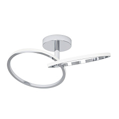 902145 Светодиодный настенно-потолочный светильник с регулировкой цветовой температуры CONGIUNTI, 12W(LED), 2700K, 4000K, 6500K, 1500lm, сталь, хром,