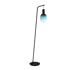 43758 Торшер CRANLEY, 1x40W, E27, L430, B60, H1700, основание: ?300, сталь, черный