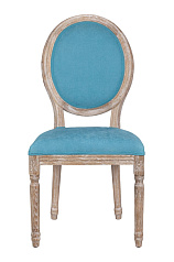 Стул с круглой спинкой Volker Oak Light Blue в Санкт-Петербурге