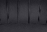 Дизайнерский диван Pearl Double Black на черных ножках №5