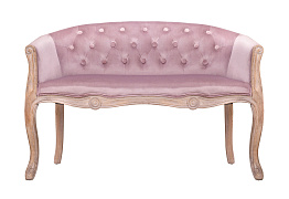 Двухместный дизайнерский диван Kandy Double Pink Velvet в Санкт-Петербурге