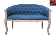 Диван французский стиль Kandy Double Blue красный