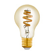Светодиодная филаментная лампа CONNECT A60, 5,5W (E27) L105, ?60, 2200-6500K, 400lm, золото №0