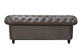 Диван из коричневой кожи Chesterfield Brown Leather 2S №3