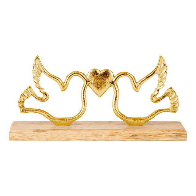 427326 Фигурка Птица AMOATSY L280, B70, H130 алюминий, дерево золотой, натуральный в Санкт-Петербурге 427326 Фигурка Птица AMOATSY L280, B70, H130 алюминий, дерево золотой, натуральный