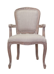 Мягкий стул с подлокотниками Gran Arm Beige в Санкт-Петербурге