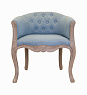 Низкое кресло Kandy Light Blue