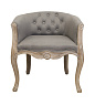 Низкое кресло ретро Kandy Grey