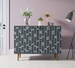 Комод "Berber" две дверки 18 принт арт BB04/Print_18
