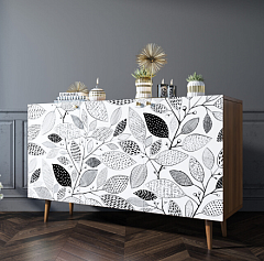 Комод "Berber" три дверки 09 принт арт BB01/Print_09