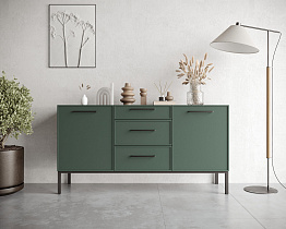 Комод две дверки и три ящика "Nicole" арт NEM08G