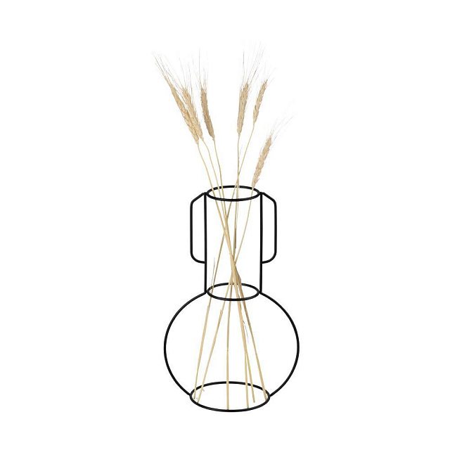 421394 Ваза декоративная, комплект из 3х штук BELLSHILL, металл, черный в Санкт-Петербурге 421394 Ваза декоративная, комплект из 3х штук BELLSHILL, металл, черный