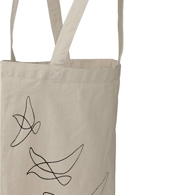 426514 Сумка женская SAHAZINA, L380, H415, 100% хлопок, кремовый, черный в Санкт-Петербурге 426514 Сумка женская SAHAZINA, L380, H415, 100% хлопок, кремовый, черный