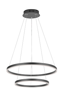 Люстра Orblaze 2 rings 600 black