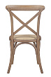 Стул Cross Back Brown №3