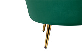 Низкое кресло ракушка Pearl Green V2 №4