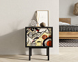 Тумбочка с двумя ящиками "Emerson" by Kandinsky арт EM16/Print_01