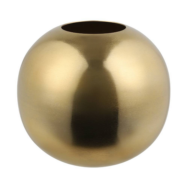 421048 Ваза декоративная ABUCAY, H225, ?250, алюминий, цвет матовая латунь в Санкт-Петербурге 421048 Ваза декоративная ABUCAY, H225, ?250, алюминий, цвет матовая латунь